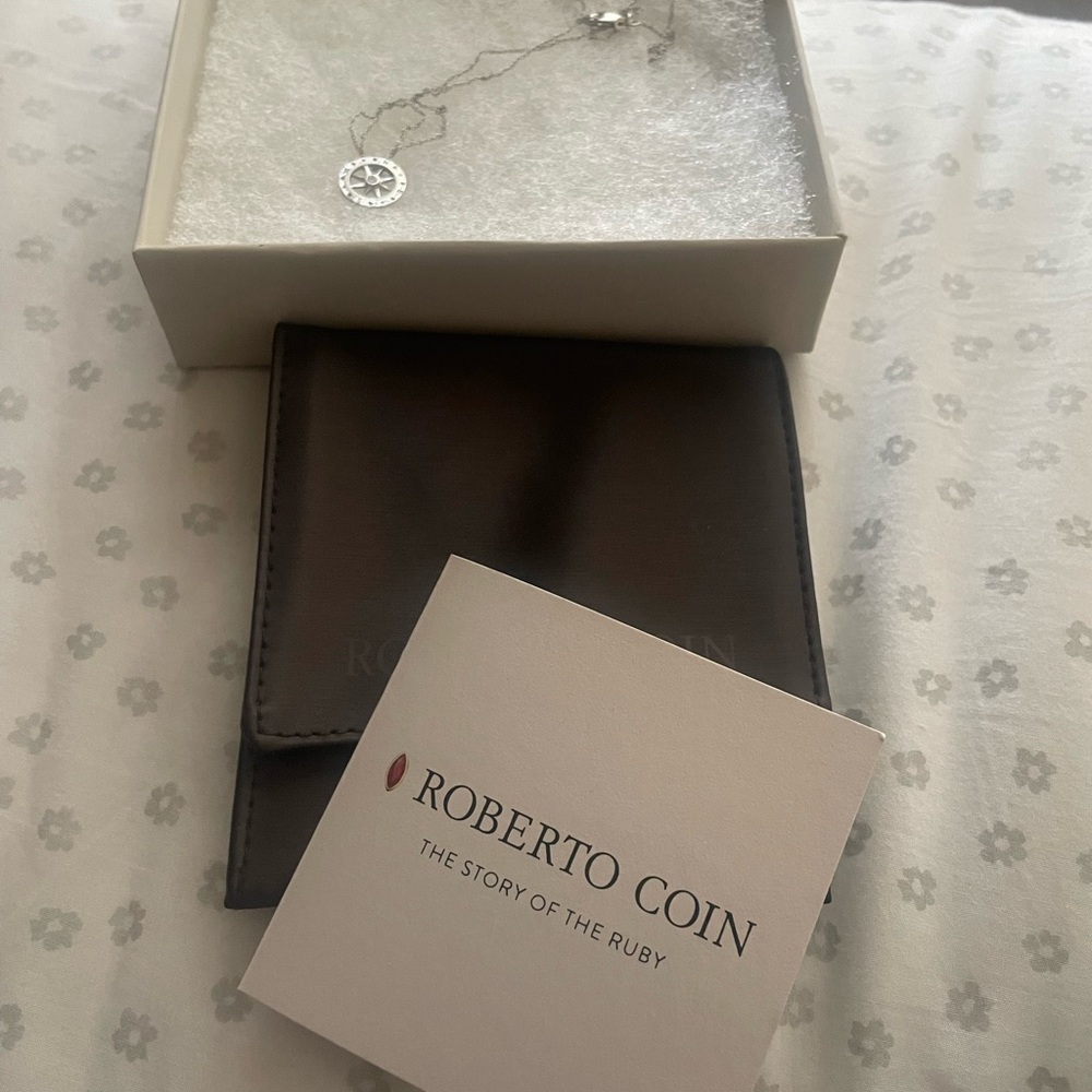 Roberto Coin Silver Pendant Necklace